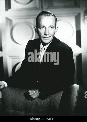 Portrait du chanteur Bing Crosby Banque D'Images