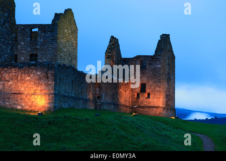 Les vestiges historiques de la Caserne Ruthven, près de Kingussie, Highlands, Ecosse, Europe Banque D'Images