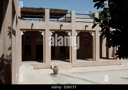 Sheikh Juma Al Maktoum House dans l'Heritage Village, DUBAÏ, ÉMIRATS ARABES UNIS. Banque D'Images