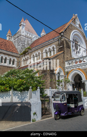 L'église anglicane All Saints à Galle, Sri Lanka Banque D'Images