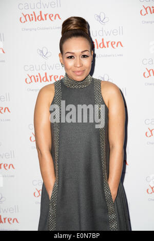 Londres, Royaume-Uni, 15 mai 2014. Rebecca Ferguson assiste à la balle papillon Enfants Caudwell à l'hôtel Grosvenor House le 15 mai 2014 à Londres, au Royaume-Uni. Credit : Londres pix/Alamy Live News Banque D'Images