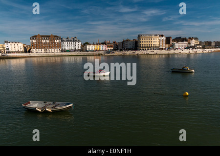 Amarre en bateaux Harbour Banque D'Images