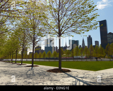 Quatre Libertés Park, Roosevelt Island, New York Banque D'Images