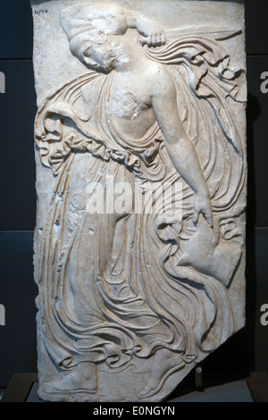 Soulagement avec la danse de Sophocle, Musées du Capitole, Rome, Italie Banque D'Images
