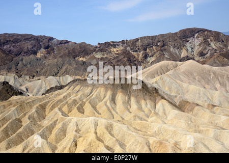 Zabriskie Point, Death Valley Banque D'Images