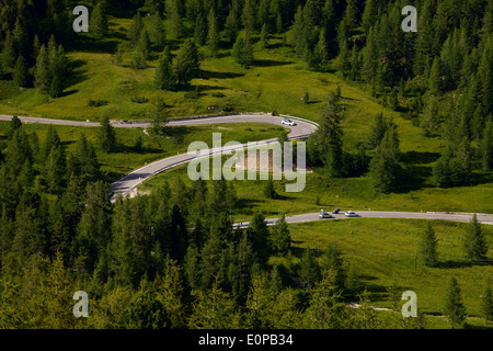 Route alpine Banque D'Images