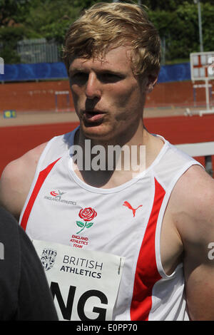 Loughborough, Royaume-Uni. 18 mai, 2014. Au cours de l'International Loughborough athlétisme à l'Université de Loughborough. Credit : Action Plus Sport/Alamy Live News Banque D'Images