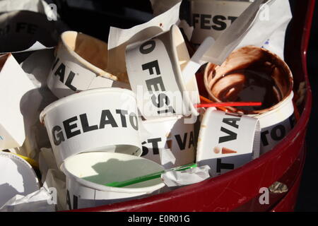 Rome, Italie 17 mai 2013 l'assemblée annuelle de la crème glacée, Gelato Festival 2014 à l'Auditorium, Rome, Italie © Gari Wyn Williams/Alamy Li Banque D'Images