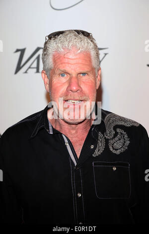 L'acteur Ron Perlman assiste à la 10e anniversaire de la relativité le déjeuner pendant le 67e Festival International du Film de Cannes à l'Hôtel du cap à cap d'Antibes, France, le 18 mai 2014. Photo : Hubert Boesl AUCUN SERVICE DE FIL Banque D'Images