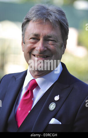 Chelsea, London, UK. 19 mai 2014. Alan Titchmarsh MBE DL (anglais/jardinier/diffuseur) romancier au Chelsea Flower Show. Crédit : Michael Preston/Alamy Live News Banque D'Images