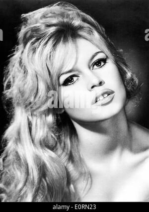 Portrait de Brigitte Bardot Banque D'Images