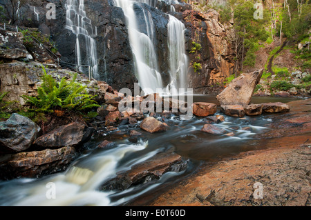 McKenzie Falls dans le Parc National des Grampians. Banque D'Images