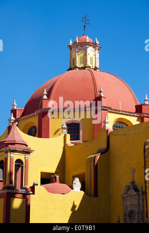 Dome Basilique Notre Dame Guanajuato Mexique Banque D'Images