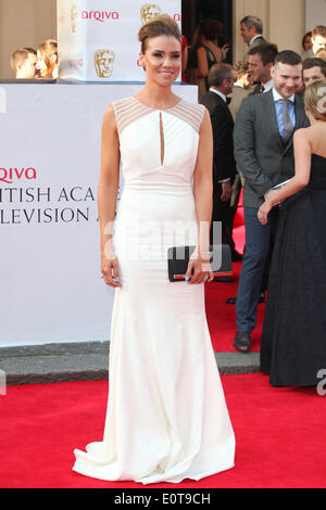 Londres, Royaume-Uni. 18 mai, 2014. Jessica Taylor assiste à l'Arqiva British Academy Television Awards au Théâtre royal le 18 mai 2014 à Londres, en Angleterre./photo alliance © dpa/Alamy Live News Banque D'Images