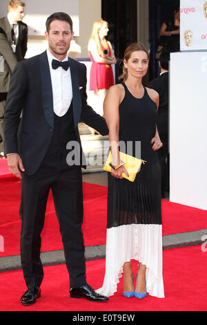 Londres, Royaume-Uni. 18 mai, 2014. Jamie et Louise Redknapp assister à l'Arqiva British Academy Television Awards au Théâtre royal le 18 mai 2014 à Londres, en Angleterre./photo alliance © dpa/Alamy Live News Banque D'Images