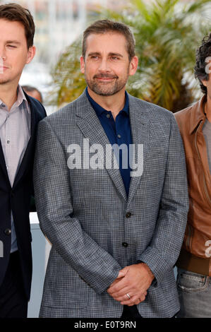 Cannes, France. 19 mai, 2014. Steve Carell pendant les 'Foxcatcher' photocall à la 67ème Festival du Film de Cannes le 19 mai 2014 © AFP PHOTO alliance/Alamy Live News Banque D'Images