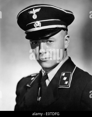 Tim Holt, Portrait publicitaire, sur-ensemble du film, "Hitler's Children', 1943 Banque D'Images