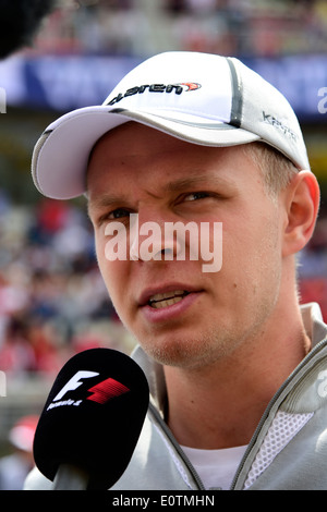 La formule un Grand Prix d'Espagne 2014 ---- Kevin Magnussen (DEN), McLaren Banque D'Images