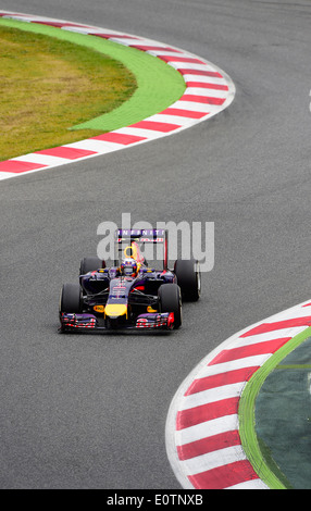 La formule un Grand Prix d'Espagne 2014 ---- Daniel Ricciardo (AUS), Red Bull RB10 Banque D'Images