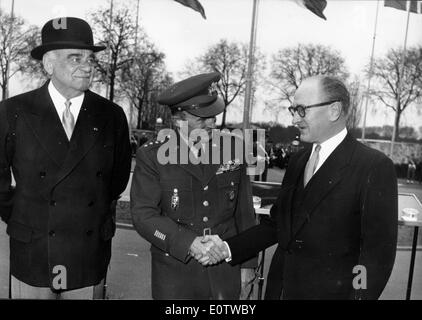 Oct 02, 1960 - Londres, Royaume-Uni - Général Gruenther Banque D'Images