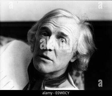 Portrait de l'acteur Richard Harris à un âge plus avancé Banque D'Images