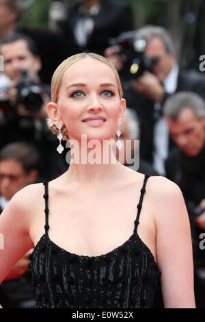 Jess Isabelle Zerrouk Bureau assiste à la première de 'Foxcatcher' au cours de la 67e Festival International du Film de Cannes au Palais des Festivals de Cannes, France, le 19 mai 2014. Photo : Hubert Boesl /afp -AUCUN SERVICE DE FIL- Banque D'Images