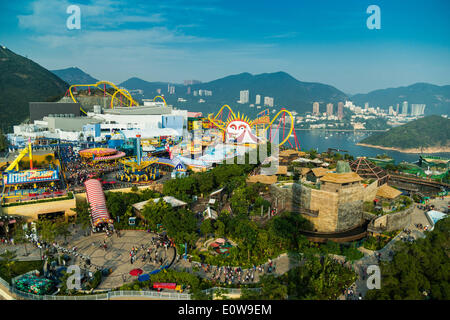 Ocean Park, l'île de Hong Kong, Hong Kong, Chine Banque D'Images