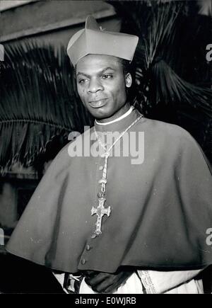06 juin 1963 - ROME, 1963 juin - pour la première fois dans l'histoire de l'Église, un cardinal ethnique assistera à l'élection du souverain pontife, Banque D'Images