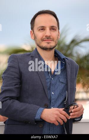 Cannes, France. 20 mai 2014. Fabrizio Rongione acteur assiste à la photocall de 'Deux Jours, Une Nuit" au cours de la 67e Festival International du Film de Cannes au Palais des Festivals de Cannes, France, le 20 mai 2014. Photo : Hubert Boesl /afp -aucun- SERVICE DE FIL : dpa Crédit photo alliance/Alamy Live News Banque D'Images