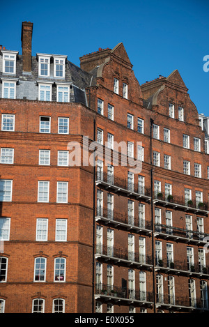 Hôtel particulier, Kensington Gore, SW7, London, UK Banque D'Images