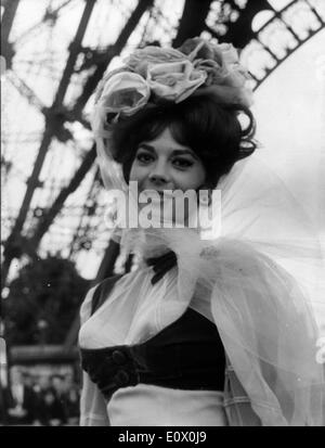 L'actrice Natalie Wood dans une scène de 'la Grande Course' Banque D'Images