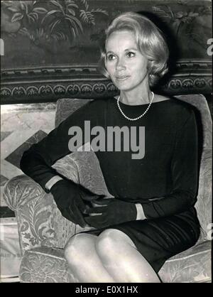 13 octobre 1964 - actrice Eva Marie Saint Banque D'Images