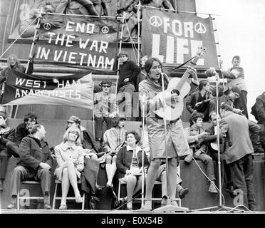 Rassemblement anti-guerre à Londres Banque D'Images