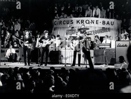 Les Beatles effectuer au Circus Krone Bau Banque D'Images