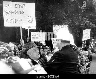 Rassemblement anti-guerre à Londres Banque D'Images