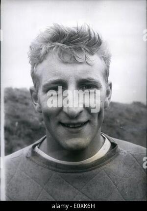 05 mai 1967 - Celtic en finale de Coupe d'Europe. Tommy Tommy Gemell Gemell. :, de Celtic F.C., qui rencontrez Inter-Milan en finale de la coupe d'Europe à Lisbonne le 25 mai. Banque D'Images