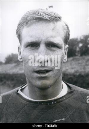 05 mai 1967 - Celtic en finale de Coupe d'Europe. Billy Mcneill. : Billy Mcneill de Celtic F.C., qui rencontrez Inter-Milan en finale de Banque D'Images