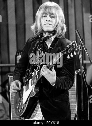 Les pierres le guitariste Brian Jones Banque D'Images