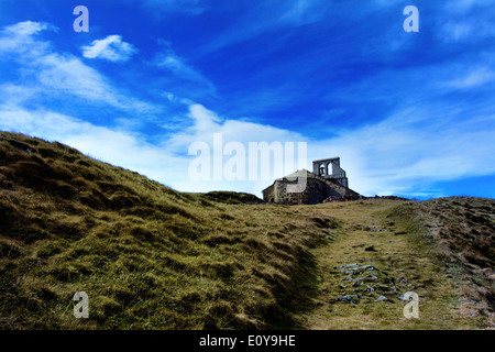 La chapelle Saint-Antoine. Chastel sur Murat. Le Cantal. L'Auvergne. France Banque D'Images