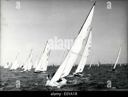 Juin 16, 1969 - Ces navires sont illustrés à l'occasion de la Semaine de Kiel. Certains des meilleurs marins du monde, et Banque D'Images