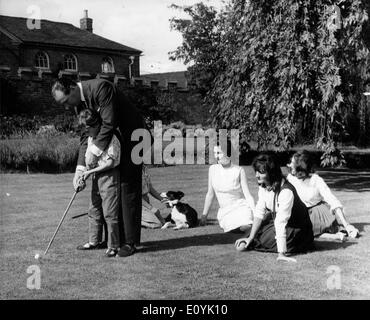 Aug 05, 1970 - Londres, Angleterre, Royaume-Uni - DAVID ORMSBY-GORE, 5e baron Harlech. William David Ormsby-Gore, 5e baron Banque D'Images