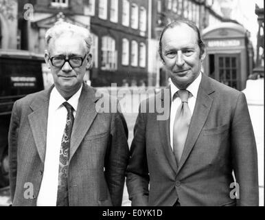 Aug 05, 1970 - Londres, Angleterre, Royaume-Uni - DAVID ORMSBY-GORE, 5e baron Harlech. William David Ormsby-Gore, 5e baron Banque D'Images