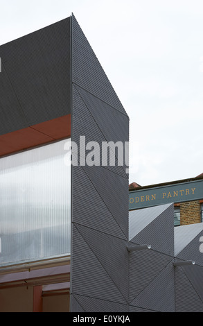 Smith Pavilion conçu par Studio tissent de Clerkenwell Design Week, Londres 2014 Banque D'Images