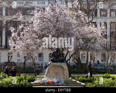 L'Europe, Royaume-Uni, Angleterre, Londres, Tavistock Square, Gandhi Banque D'Images