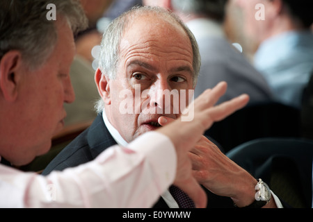 Loyd Grossman, le déjeuner littéraire Oldie, Simpsons sur le Strand, 20/05/14 Banque D'Images