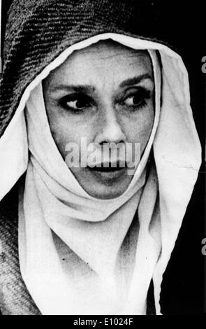 L'actrice Audrey Hepburn dans le film comme Maid Marian Banque D'Images