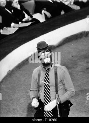Acteur comédien Jerry Lewis comme clown au Gala de l'Union des artistes Banque D'Images