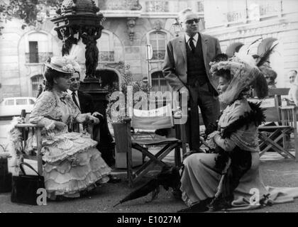 Katharine Hepburn actrice en scène du film Banque D'Images