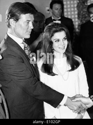 Ann-Margret et Roger Smith wed in Vegas Banque D'Images