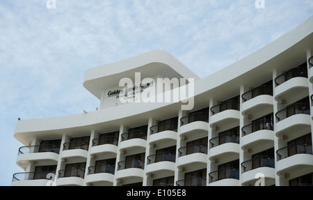 Golden Sands Resort, hôtel Shangrila, Batu Feringgi Beach, l'île de Penang, Malaisie, Asie du Sud Est Banque D'Images